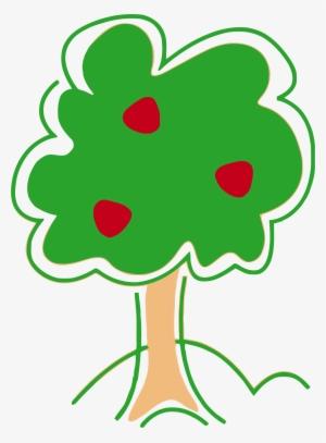 Basic Cute Apple Tree Clipart Png - Cute Apple Tree Clipart