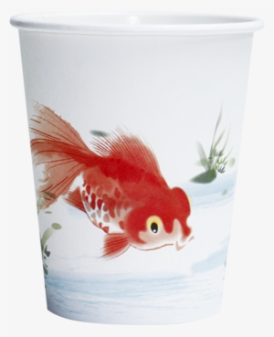 8oz Pond Design Aper Cup - Goldfish
