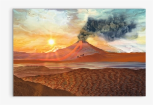 Lava Flow Canvas - Lava