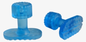 Keco Ice 12 X 25 Mm Dimpled Crease Hail Tab - Keco Pdr Blue Ice Glue Tab - 5 Pack 12x25mm Crease