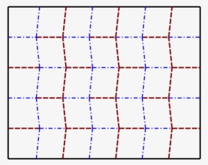 Crease Pattern For A Miura Fold - ミウラ 折り 折り 方