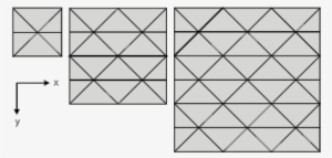 Extension Of The Crease Pattern In X And Y Direction - Dachau Concentration Camp