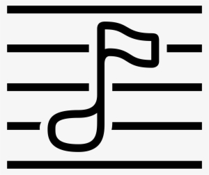Music Notation Icon - Music