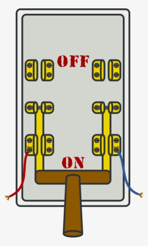 Knife Switch On - Knife Switch Clipart