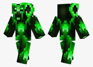 Creeper Overlord - Green And Black Minecraft Skins