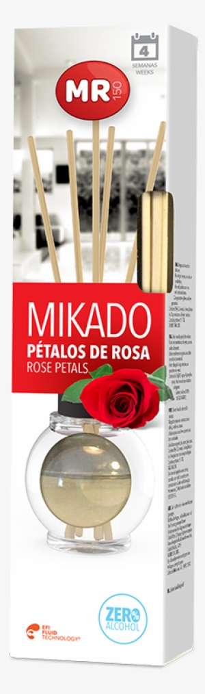 Mikado Pétalos De Rosa - Ambientador Mikado Mr 150