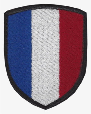 Blason Drapeau Français Bord Noir - Coat Of Arms