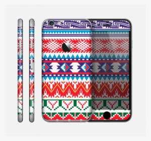 The Vector White Blue Red Aztec Pattern Skin For The