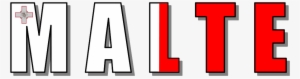 Malte Titre Drapeau - Drapeau Ile De Malte