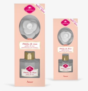 Nuevo Ambientador Flor De Cerámica Cristalinas Con - Perfume