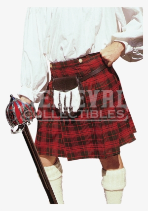 Scottish Kilt With Nothing Under