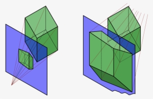 Linear Perspective Of A Cube And Reverse Perspective - Que Es Perspectiva Invertida