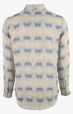 Ryan Michael Aztec Jacquard Snap Shirt - Cardigan