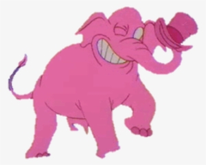 Pinky The Elephant Is A Pink Elephant Who Barney Imagines - Simpsons Barney Elefant