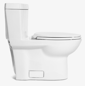 Single Flush - Toilet Profile View