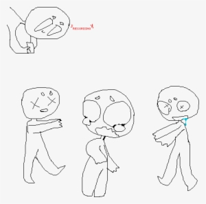 Zombie Prank Collab - Line Art