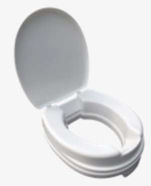 Rg8320 Raised Toilet Seat With Lid 150kg Capacity - Toilet Seat Riser