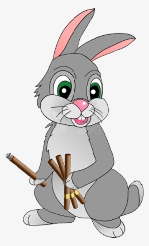 The Baby Bunnies Have Been Born And Papa Bunny Says - Tavşan Karikatür