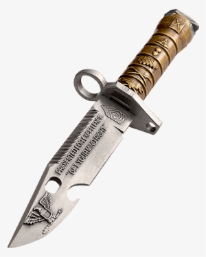 1 Of - M9 Bayonet Knife Transparent