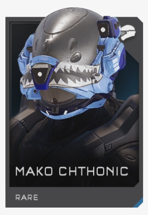 Reaper Looks Like Something From The Raccoons - Halo 5 Mako Chthonic Helmet