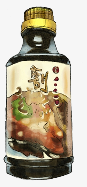 Kappo Geshi Bbq Tare 310ml - Glass Bottle