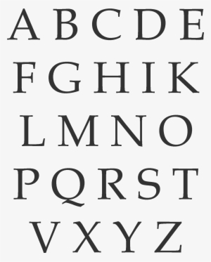 Capital Letters - Alphabet Capital Letters