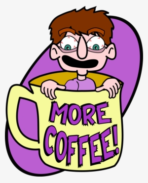 Human Behavior Coffee Cartoon Medium - Clip Art