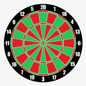 Vector Dartboard, Target, Darts, Sport - Dart Board
