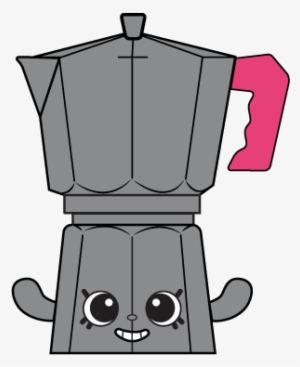 Spks8 Europe Carlo Coffee Pot Grey - Shopkins Grey