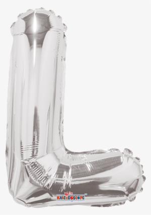 Silver Balloon Letters L