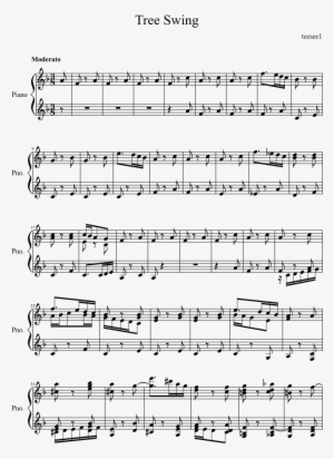 Tree Swing Sheet Music Composed By Teesee1 1 Of 5 Pages - That's What Friends Are For Score