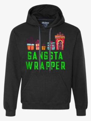 Gangsta Wrappa Christmas Gift Wrapping Paper Bow T-shirtapparelgifholy