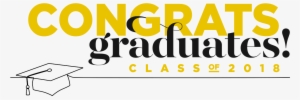 Congratulations To Our 2018 Graduates - Congratulations Graduation 2018 Card