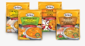 Grace Soups Are A Quick, Delicious And Versatile Meal - Grace Soup Mix Cock Spicy - (pack Of 12) - Pack Of