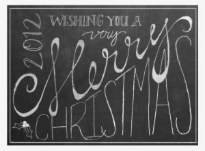 We Finally Got All Our Ornaments On The Tree And Things - Blackboard