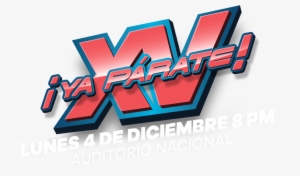 ¡ya Párate Xv - Graphic Design
