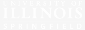 5 Inches Wide White Text - University Of Illinois Springfield Logo