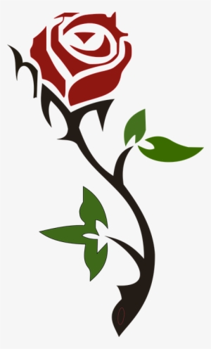 Rose Graphic - Rose Silhouette Png