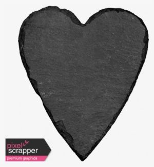 Tiny, But Mighty Chalkboard Heart - Digital Scrapbooking