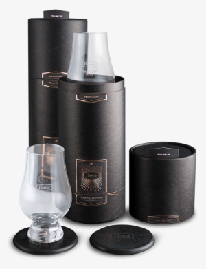 2 Flaviar Whisky Glasses & Coasters - Bottle