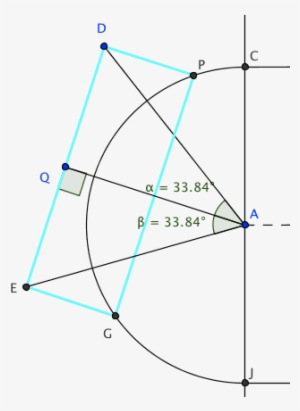 If Pg Was Entirely On The Semi-circle - Diagram