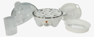 White Egg Cooker - Kitchen Scale