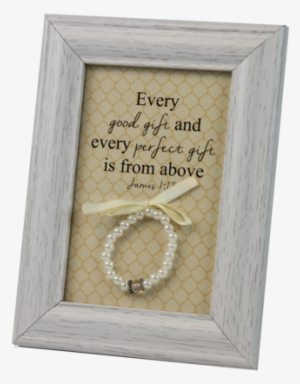 Baby Girl Blessing Gift Set - Picture Frame