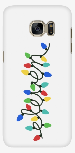 Eleven Christmas Lights Phone Case Inspired By Stranger - Tasse Des Lit-elf