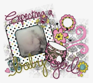 Expecting A Baby Girl2 - Picture Frame