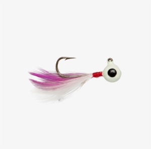 Lindy Little Nipper Jig Pink Glow - Lindy Little Nipper Jig - 1/16 Oz - Pink Glow