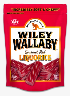 Red Australian > Cherry Twizzlers Pull'n Peel > Strawberry - Wiley Wallaby Licorice