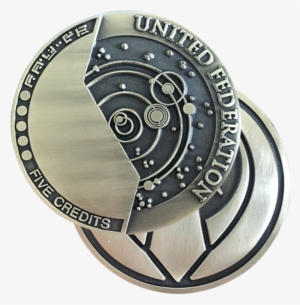 Federation Credits Challenge Coin - Challenge Coin Robot