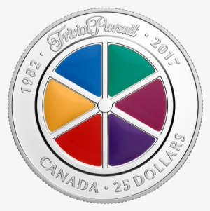 Pure Silver Piedfort 35th Anniversary Of Trivial Pursuit - Manila Theological College Logo