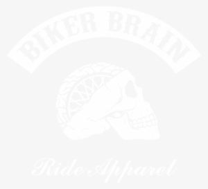 Biker Brain Ride Apparel - Biker Club Logo
